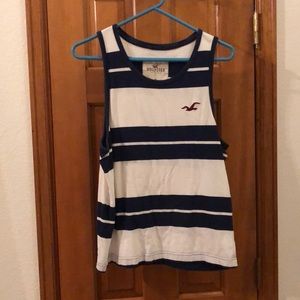 Hollister Mens Striped Tank
